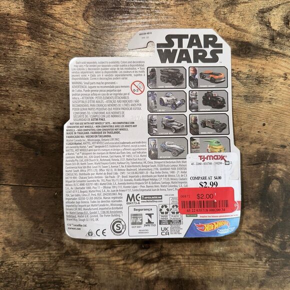 LOT OF 2 - 2022 Hot Wheels Star Wars The Bad Batch Wrecker Cars BRAND NEW - Picture 2 of 2